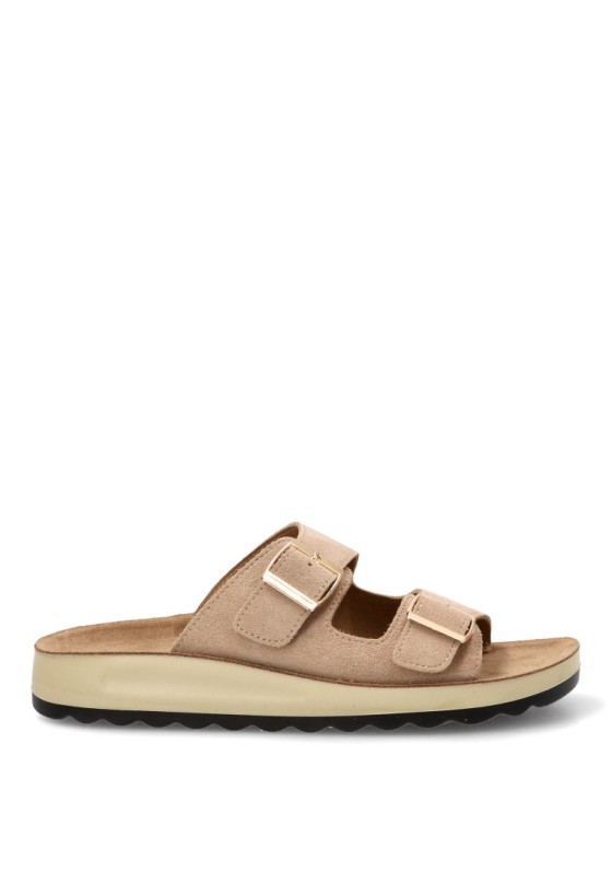 Sandalia beige de mujer ARMONY 10083