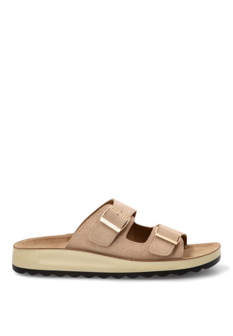 Sandalia beige de mujer ARMONY 10083