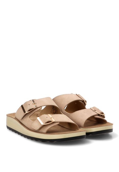 Sandalia beige de mujer ARMONY 10083