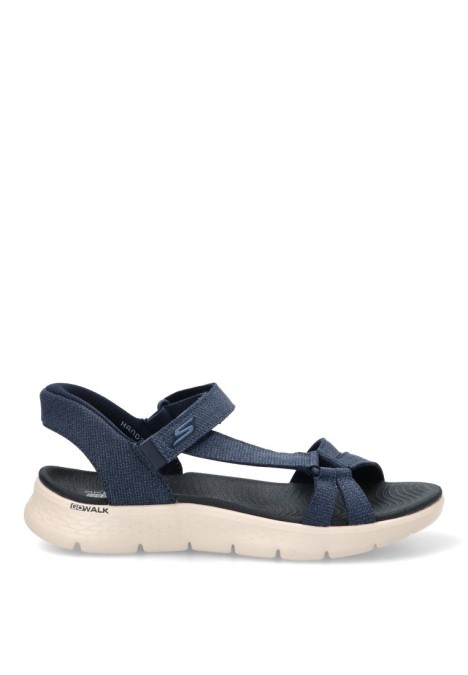 Sandalia de mujer en color marino SKECHERS 141481