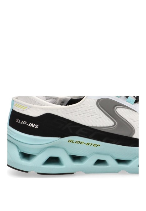 Deportivo textil blanco con suela plana para hombre SKECHERS 232921