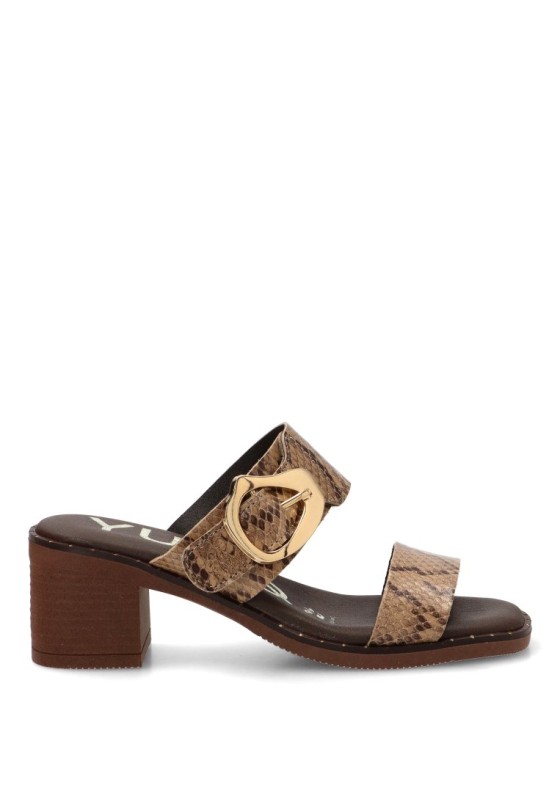 Sandalia animal print de mujer YULIA 555