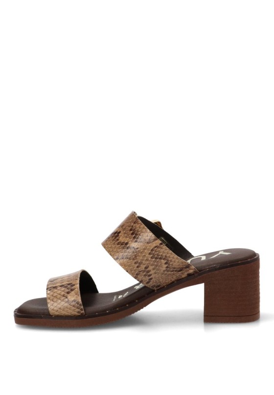 Sandalia animal print de mujer YULIA 555