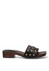 Sandalia negra de mujer ETIKA 30031