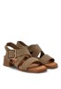 Sandalia con tacón medio de mujer ETIKA 30033 en taupe