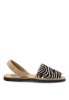 Sandalia 550 animal print de mujer Pony Minizebra
