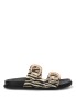 Sandalia animal print de mujer MUSTANG 55493