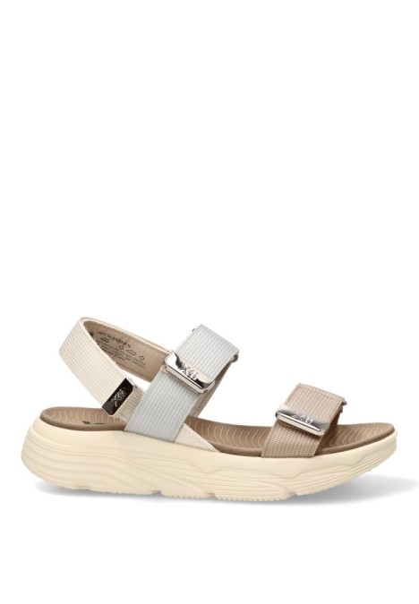 Sandalia beige de mujer XTI modelo 144073
