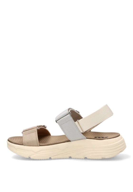 Sandalia beige de mujer XTI modelo 144073