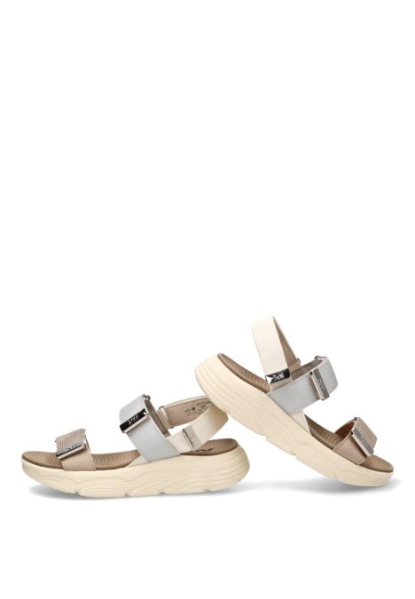 Sandalia beige de mujer XTI modelo 144073