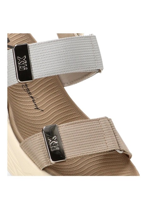 Sandalia beige de mujer XTI modelo 144073