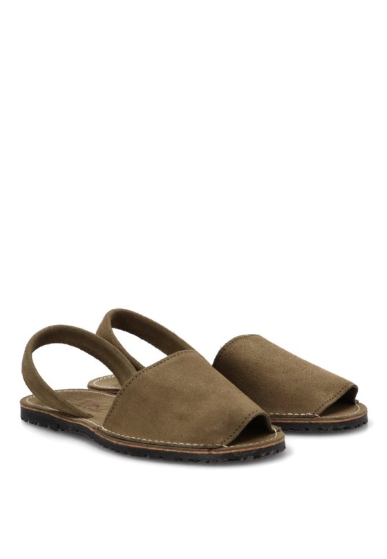Sandalia de hombre PISTACHO ME 550C en piel verde