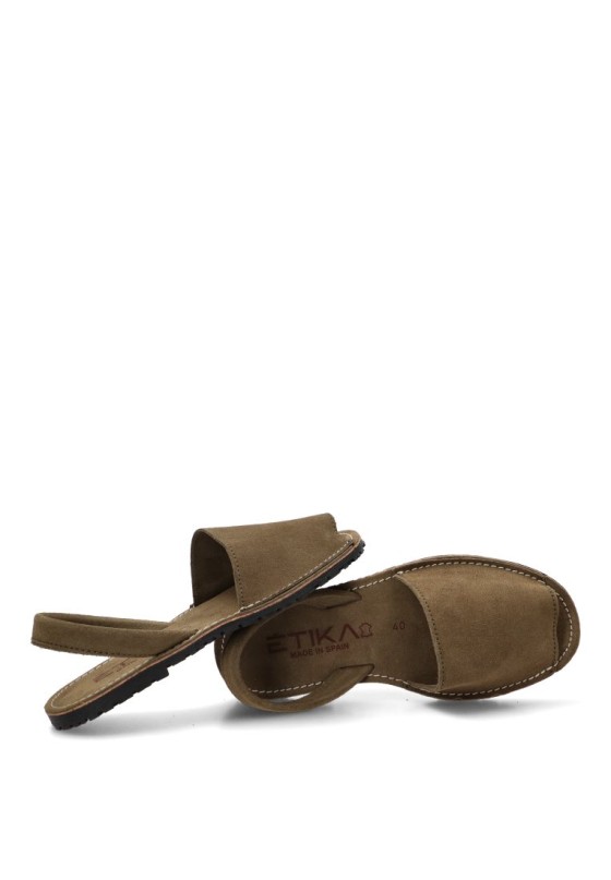Sandalia de hombre PISTACHO ME 550C en piel verde