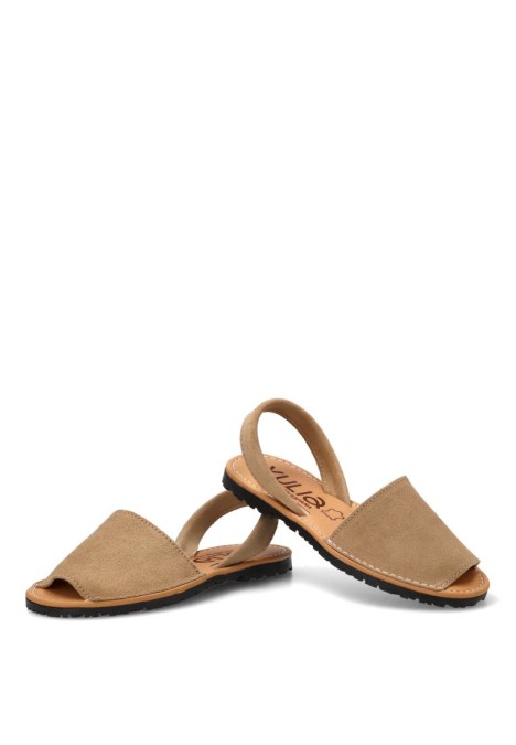 Sandalia beige de mujer PISTACHO ME 550
