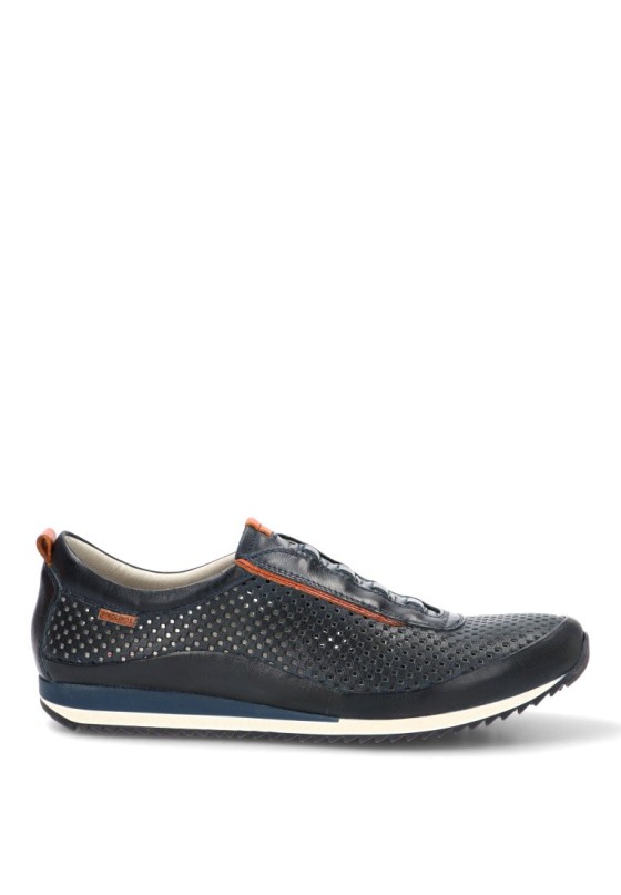 Deportivo casual de hombre PIKOLINOS M2A-6252 en piel azul