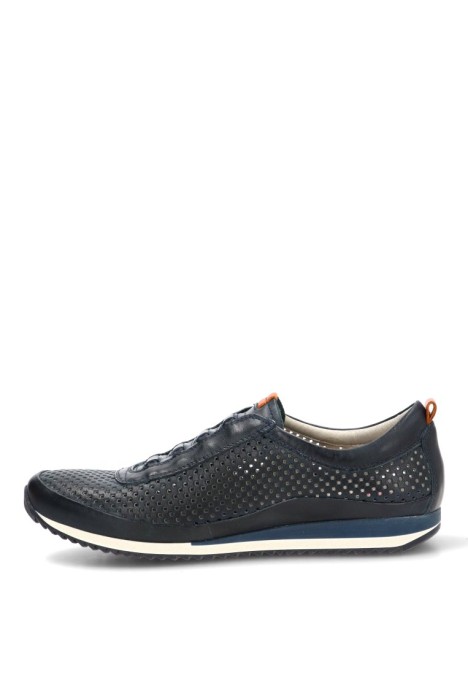 Deportivo casual de hombre PIKOLINOS M2A-6252 en piel azul