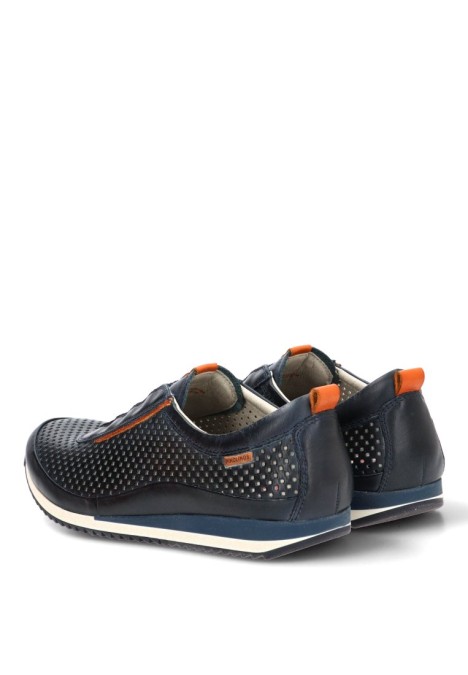Deportivo casual de hombre PIKOLINOS M2A-6252 en piel azul