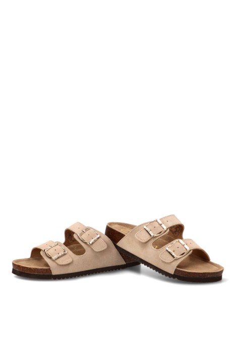 Sandalia beige de mujer ETIKA 10015