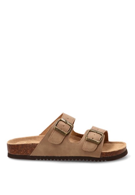 Sandalia taupe de mujer ETIKA 10015