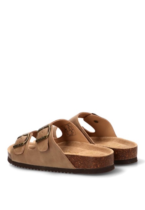 Sandalia taupe de mujer ETIKA 10015