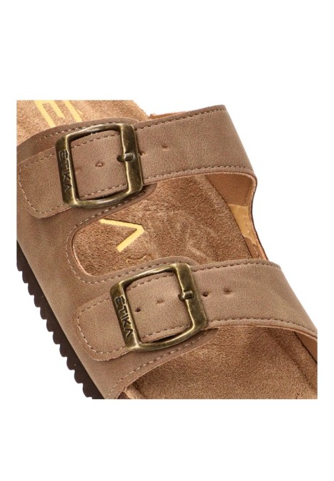 Sandalia taupe de mujer ETIKA 10015