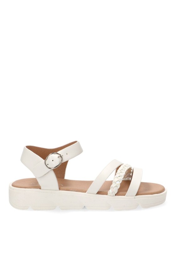 Sandalia blanca de niña ETIKA 13752