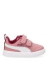 Deportivo PUMA para niña 310252 rosa con cierre de velcro y suela plana