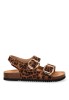 Sandalia leopardo de mujer ETIKA 10095