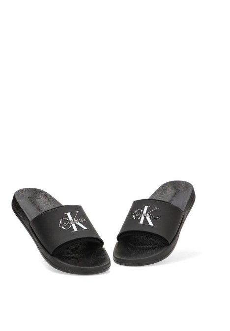 Chanclas de playa de goma con suela plana para hombre CALVIN KLEIN HM0HM02229