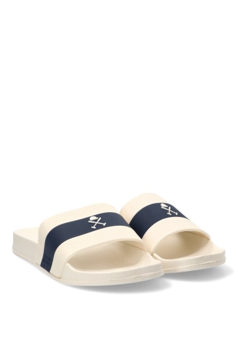 CHANCLA POOL chanclas pala de playa blancas para hombre HARPER & NEYER