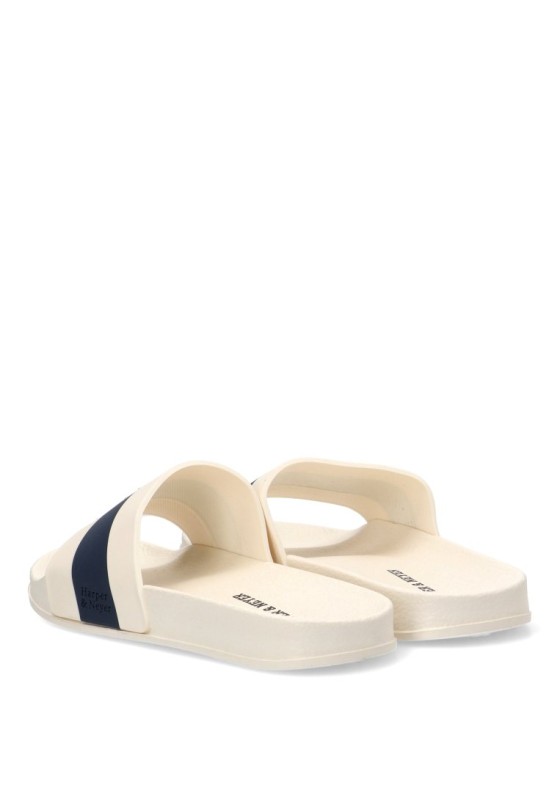 CHANCLA POOL chanclas pala de playa blancas para hombre HARPER & NEYER