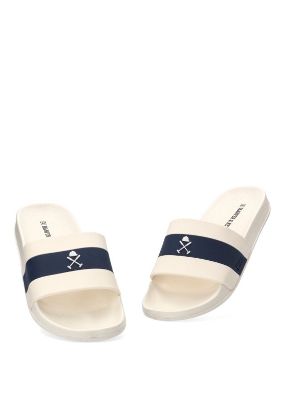 CHANCLA POOL chanclas pala de playa blancas para hombre HARPER & NEYER
