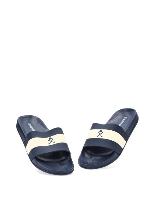 CHANCLA POOL chancla pala de goma en marino para hombre HARPER & NEYER
