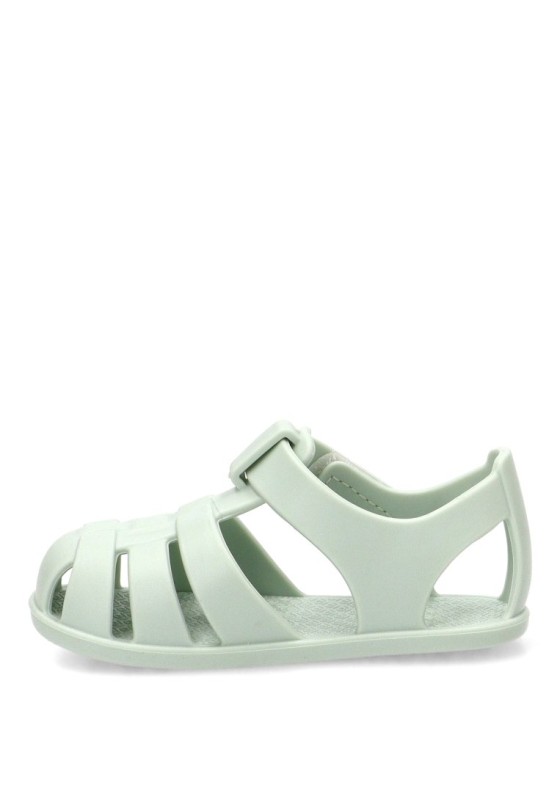 Sandalias de playa verde menta para niño IGOR NEMO SOLID