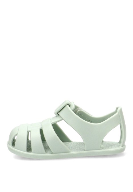 Sandalias de playa verde menta para niño IGOR NEMO SOLID