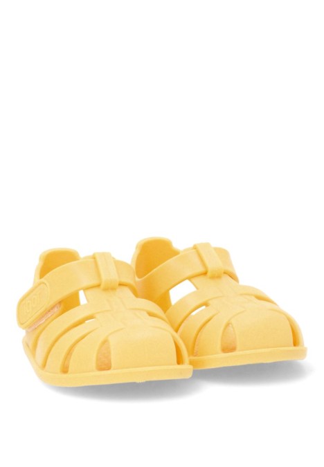 Sandalia de playa NEMO SOLID para niña IGOR en amarillo