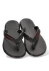 Chanclas de dedo negras para hombre ETIKA C-10107