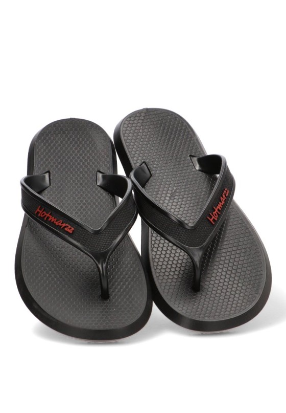 Chanclas de dedo negras para hombre ETIKA C-10107