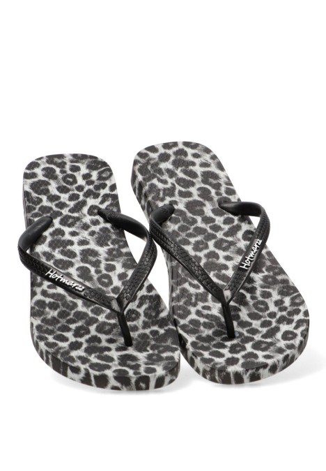 Chanclas sandalias playa negras de mujer ETIKA C-10113