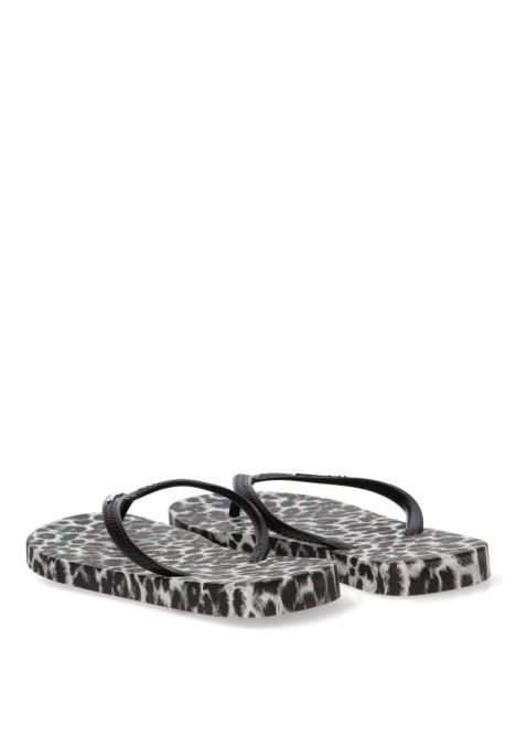 Chanclas sandalias playa negras de mujer ETIKA C-10113