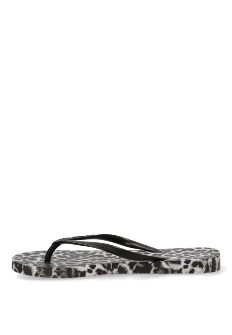 Chanclas sandalias playa negras de mujer ETIKA C-10113