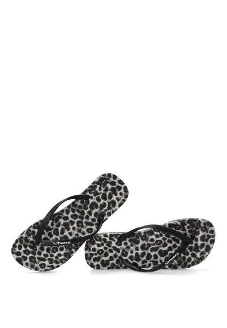 Chanclas sandalias playa negras de mujer ETIKA C-10113