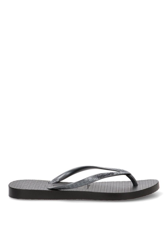 Chanclas de dedo negras para mujer ETIKA C-10101