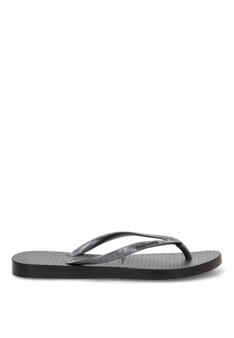 Chanclas de dedo negras para mujer ETIKA C-10101