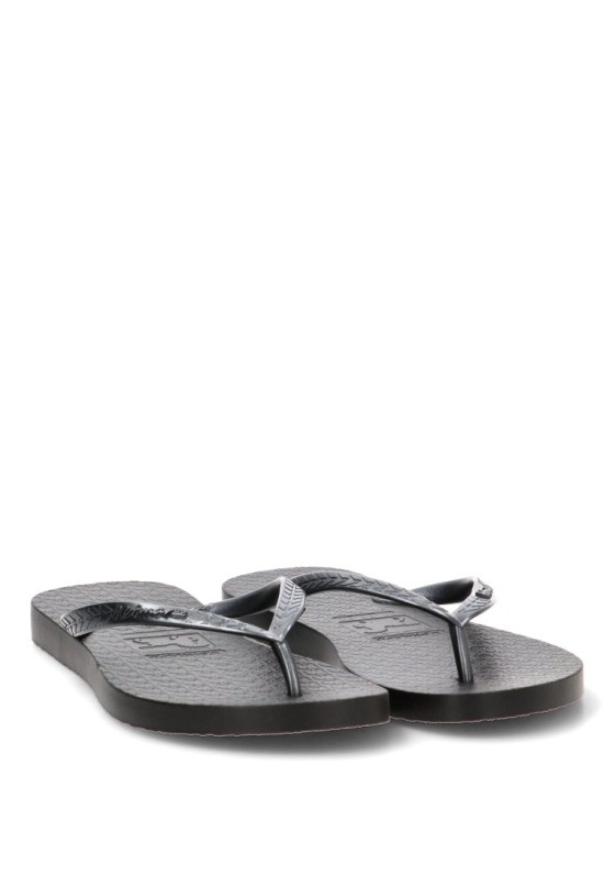 Chanclas de dedo negras para mujer ETIKA C-10101