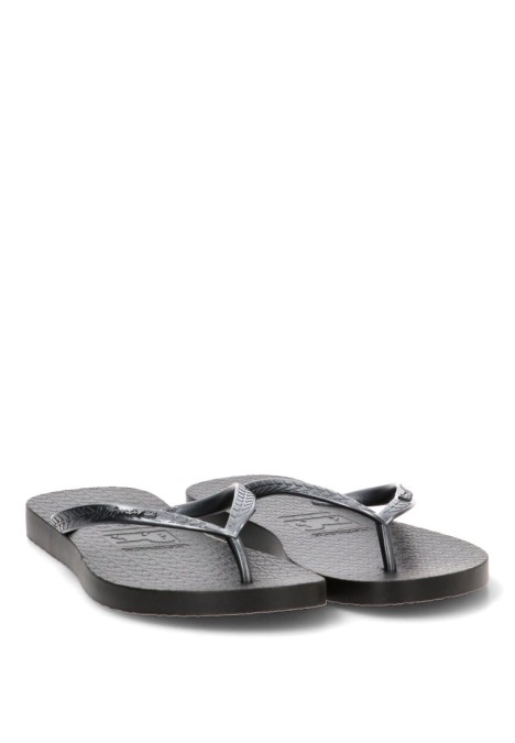 Chanclas de dedo negras para mujer ETIKA C-10101