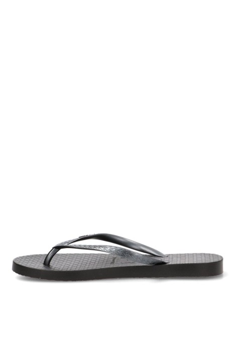 Chanclas de dedo negras para mujer ETIKA C-10101