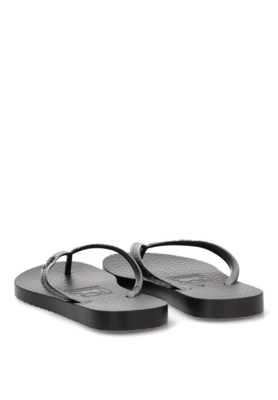 Chanclas de dedo negras para mujer ETIKA C-10101