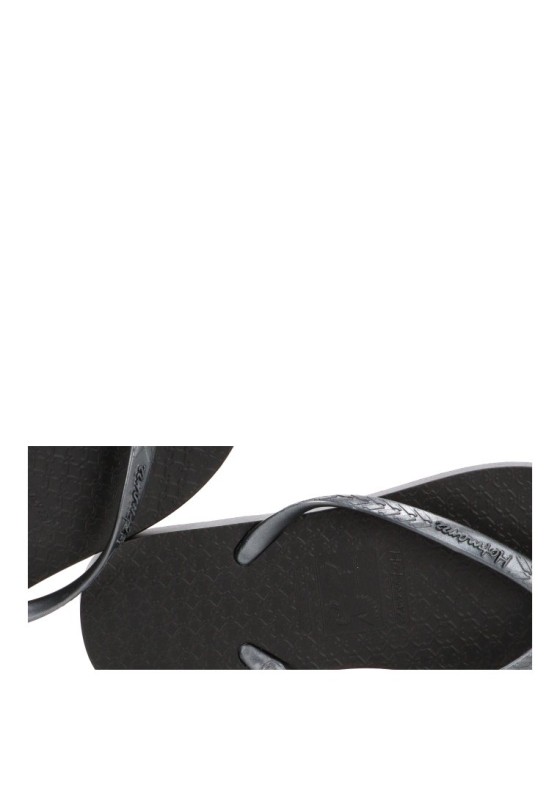 Chanclas de dedo negras para mujer ETIKA C-10101