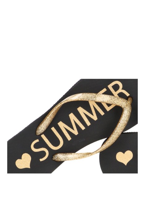 Chanclas de playa con suela plana de mujer ETIKA C-10111
